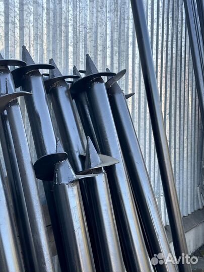 Фундамент на винтовых сваях