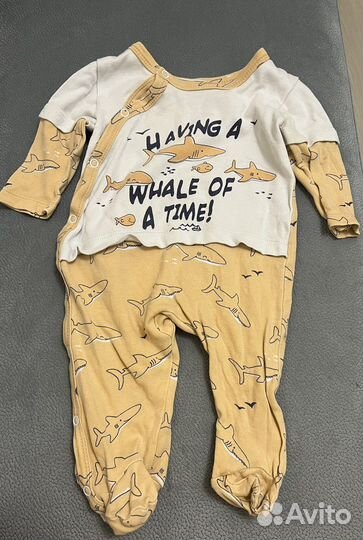 Детские вещи пакетом от 0 до 3