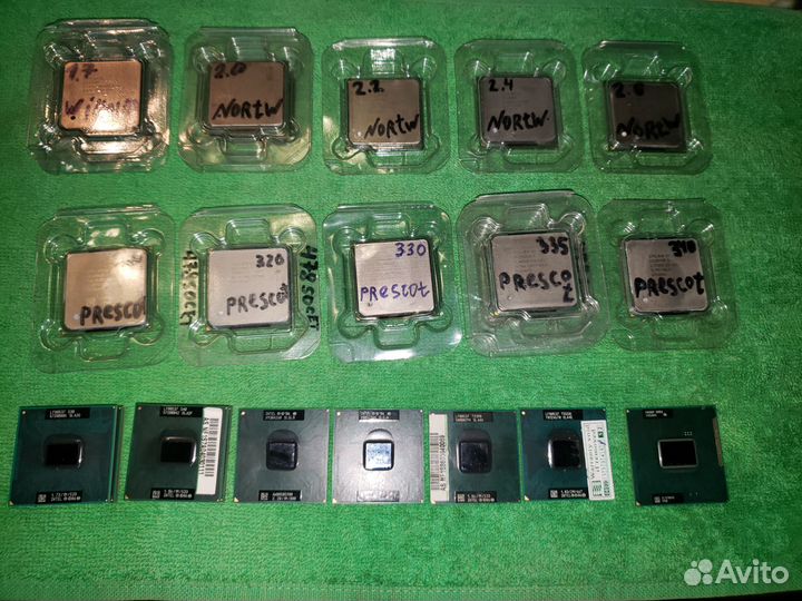 Процессоры intel 478 775 1156 1155 1150 1151 1366