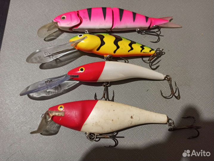 Воблеры для троллинга rapala, salmo