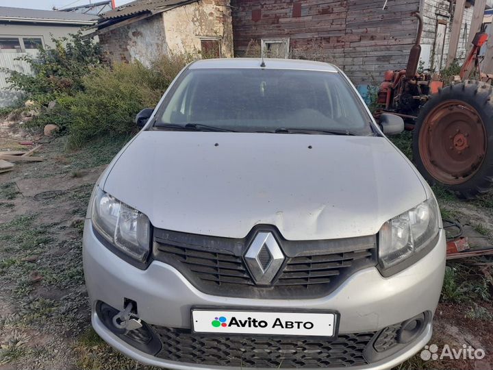 Renault Sandero 1.2 МТ, 2014, битый, 90 000 км