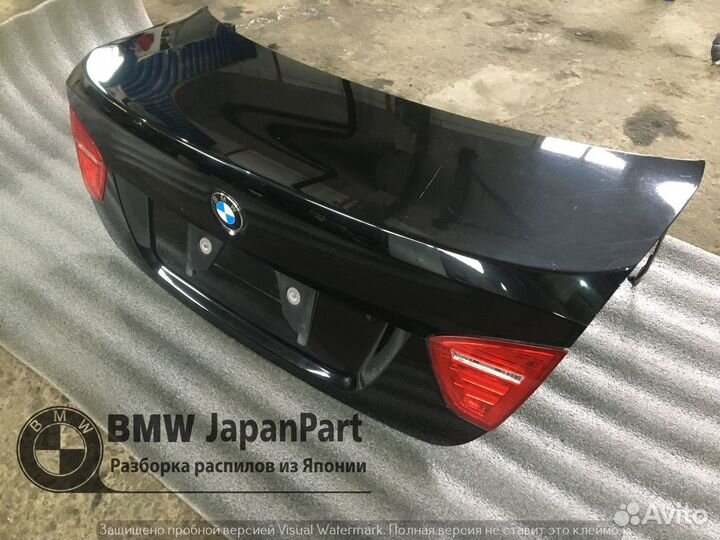 Крышка багажника BMW 3 e90 дорест