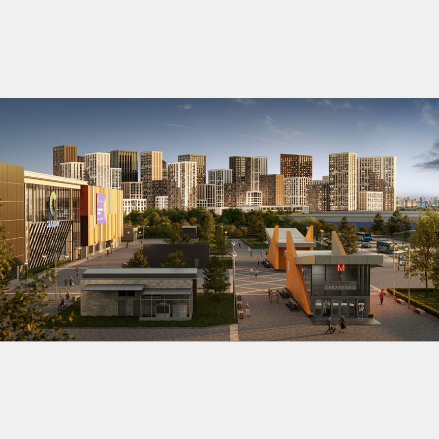 1-к. квартира, 50,5 м², 8/21 эт.