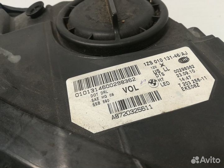 Ксеноновая фара AHL правая BMW F10