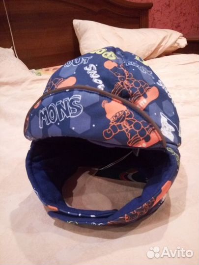 Шлем шапка для мальчика