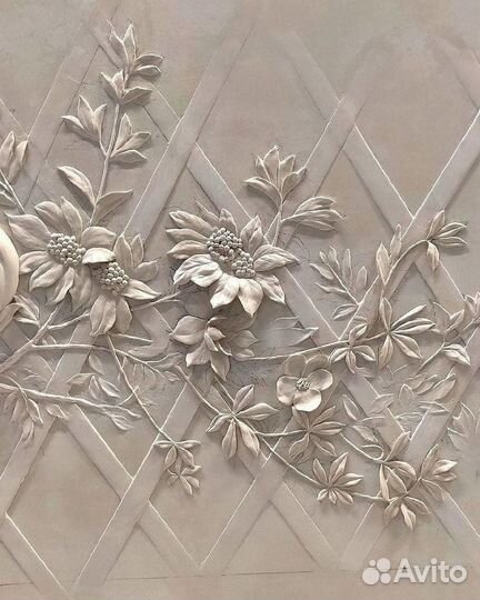 Барельеф скульптура лепка роспись стен