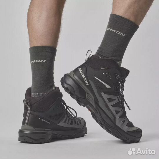 Ботинки Salomon X Ultra 360 MID GTX Black