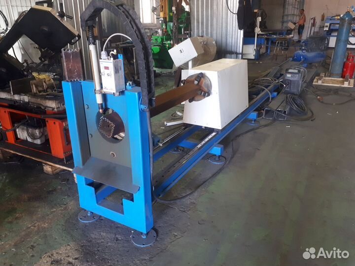 Труборез плазменный для профильных и круглых труб