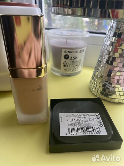 Крем тональный и бронзер Dolche & Gabbana