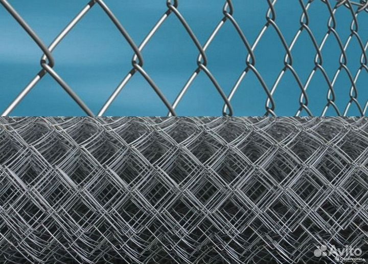 Сетка рабица 1,5м Х 10м. Металлопрокат