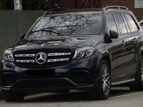 Mercedes-Benz GLS-класс AMG 5.5 AT, 2016, битый, 200 000 км, с пробегом, цена 2 600 000 руб.