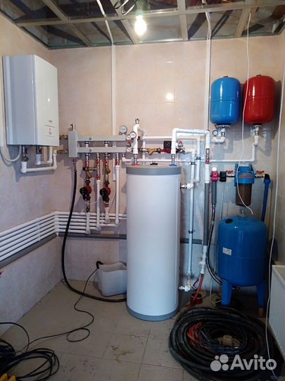 Монтаж отопления, теплый пол, котлы, бойлеры