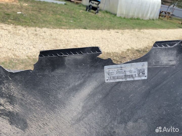 Задний бампер kia ceed jd хэтчбек