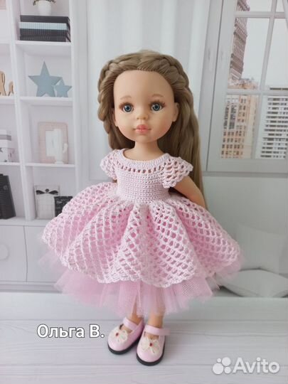 Платье для куклы Паола Рейна 32см