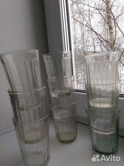 Стаканы, граненые, СССР