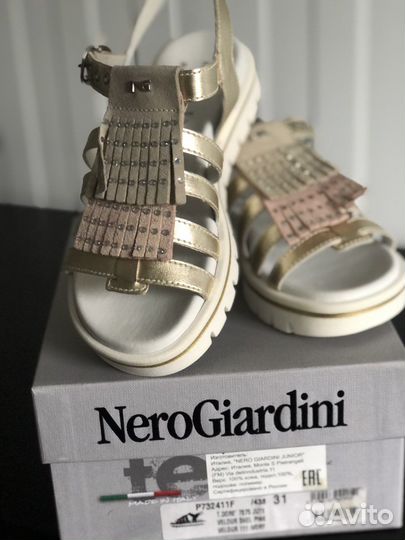 Босоножки Nero Giardini новые 31,38,39 Италия