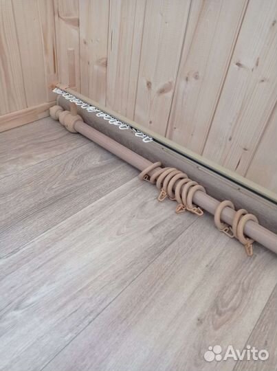 Гардина для штор настенная металлическая