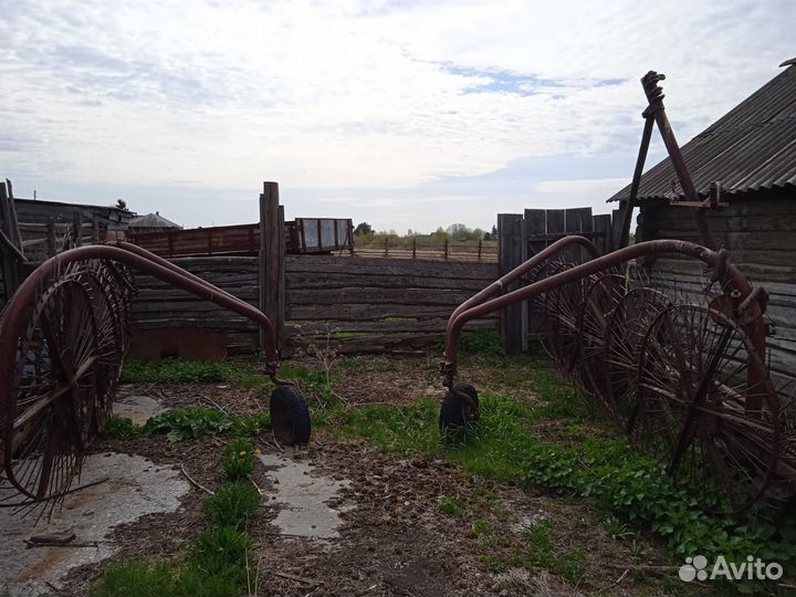 Боковые грабли 2 половинки