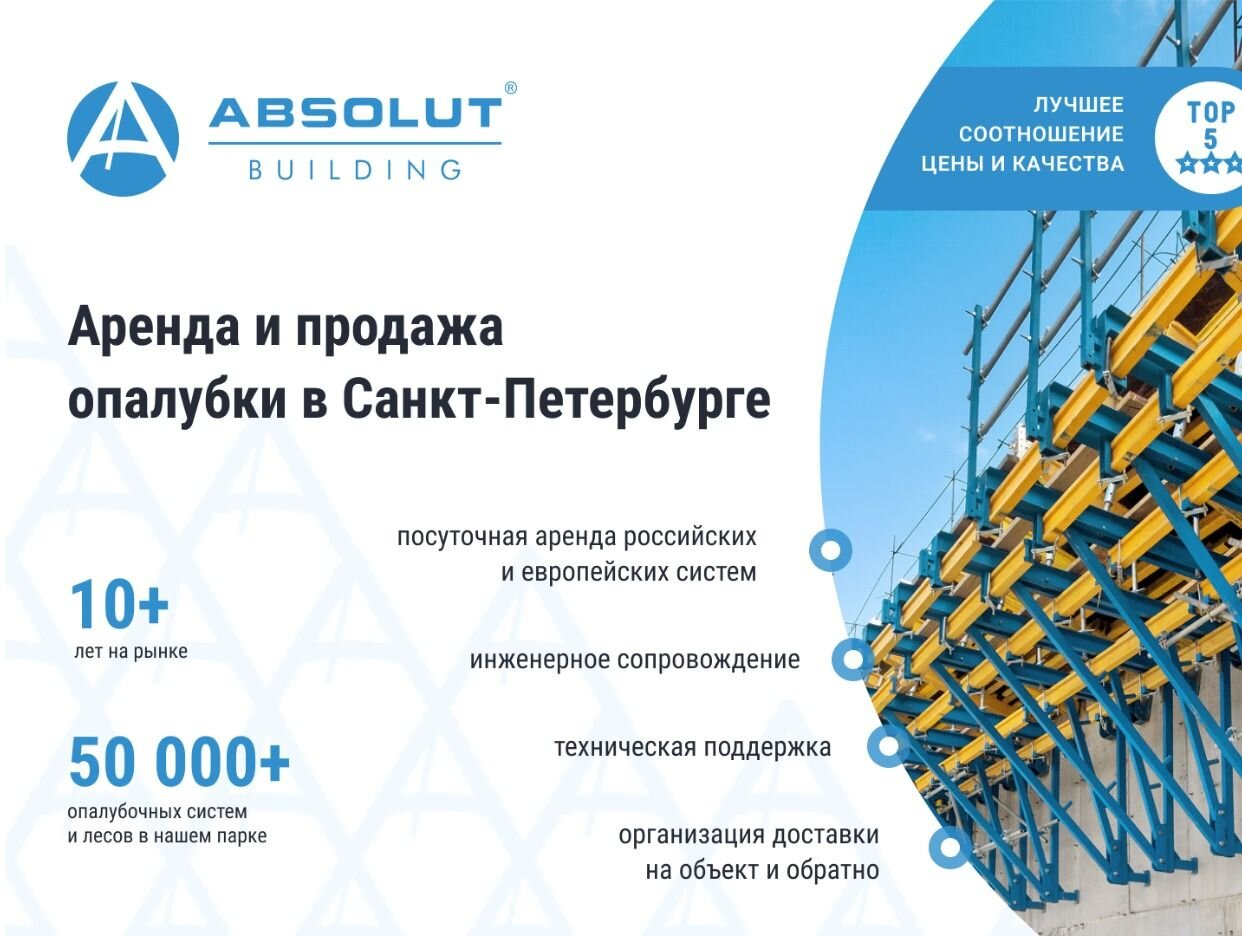 Absolut Building. Профиль пользователя на Авито