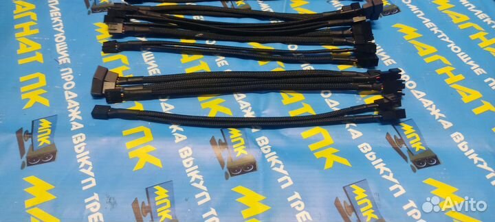 Переходник разветвитель для кулеров 4pin-2x4pin