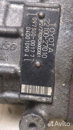 Тнвд Toyota RAV 4, 2002
