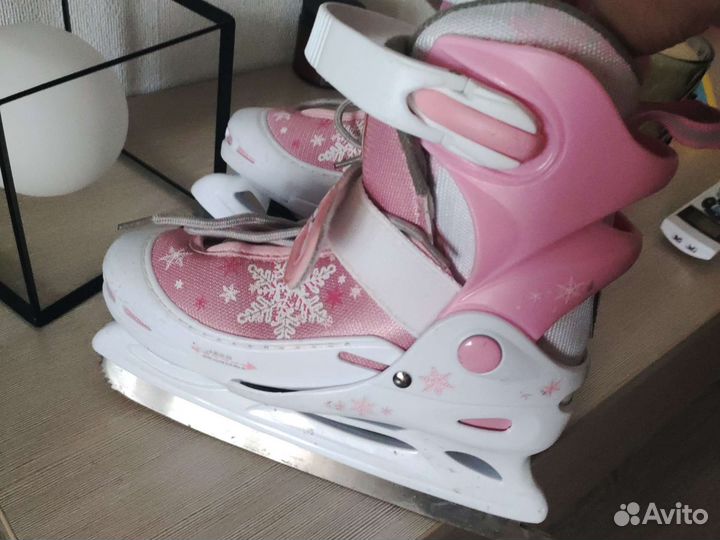 Коньки раздвижные р. 30-33