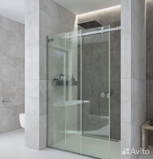 Душевые стеклянные перегородки