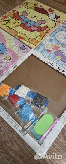 Алмазная мозаика 30 на 30 см