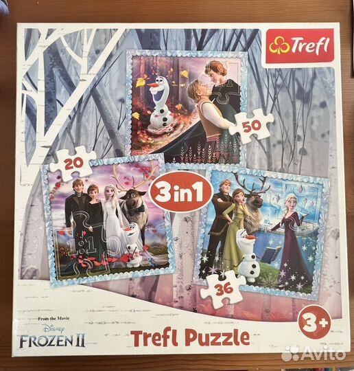 Паззлы Холодное сердце