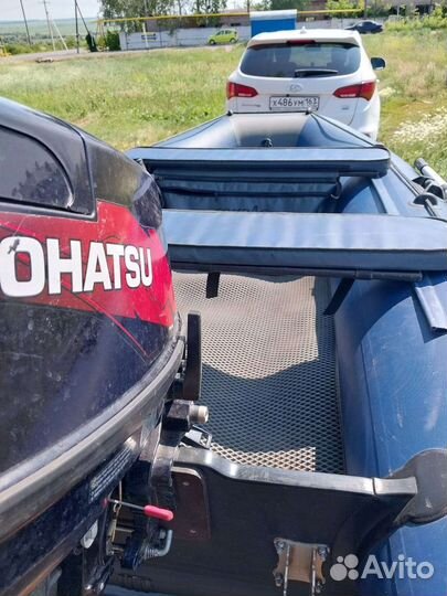 Продам пвх лодку с мотором