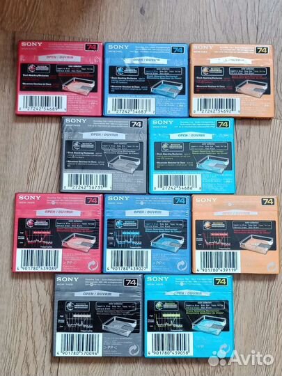 Продам минидиски minidisc sony