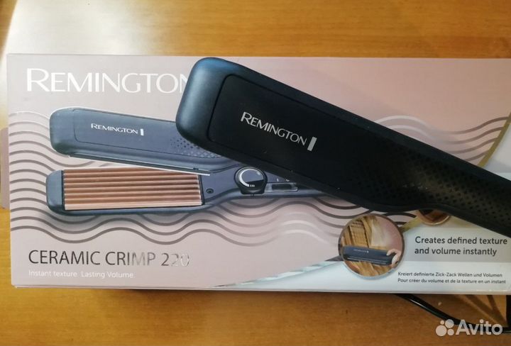 Щипцы-гофре ремингтон ceramic crimp 220