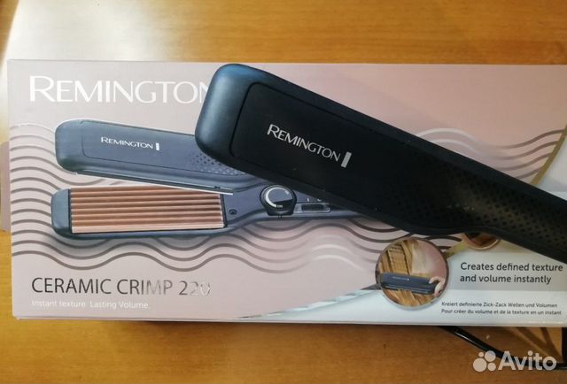 Щипцы-гофре ремингтон ceramic crimp 220