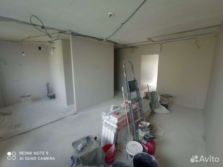 Ремонт квартир, комнат, офисов под ключ. Свободен