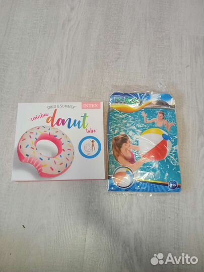 Надувной пончик