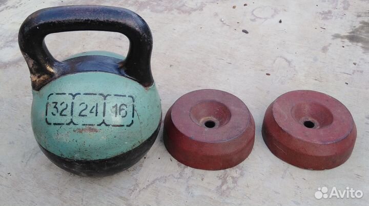 Гиря разборная 16 24 32 кг