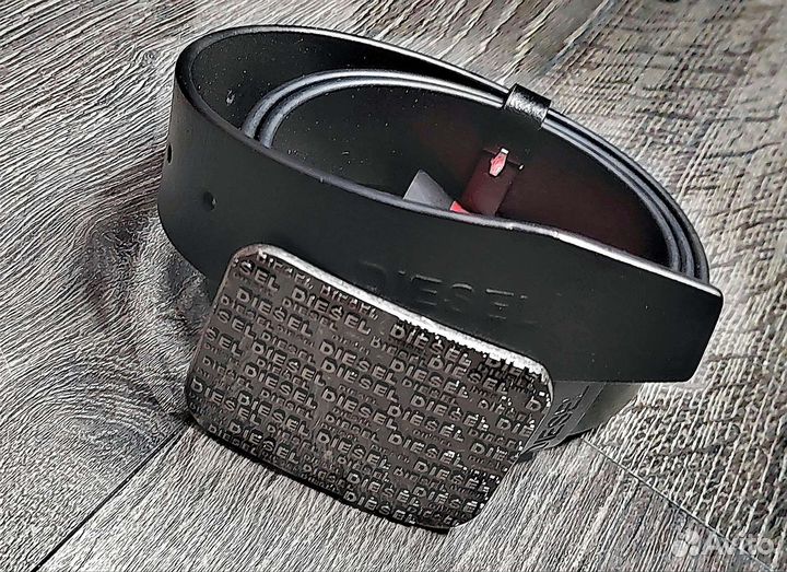 Мужской кожаный ремень Diesel