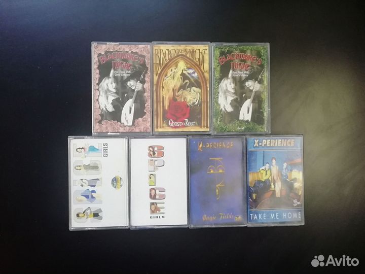 Аудиокассеты с записью. Лицензионные