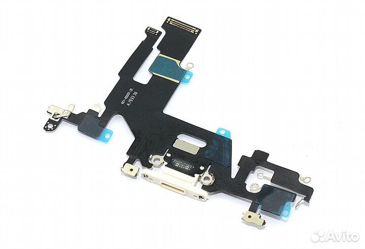 Шлейф разъема питания для iPhone 11 белый