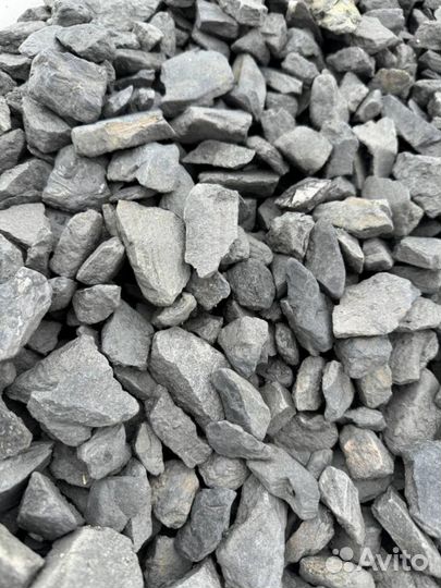 Щебень гранитный, гравийный