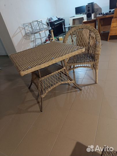 Изготовлю мебель из искусственного ротанга