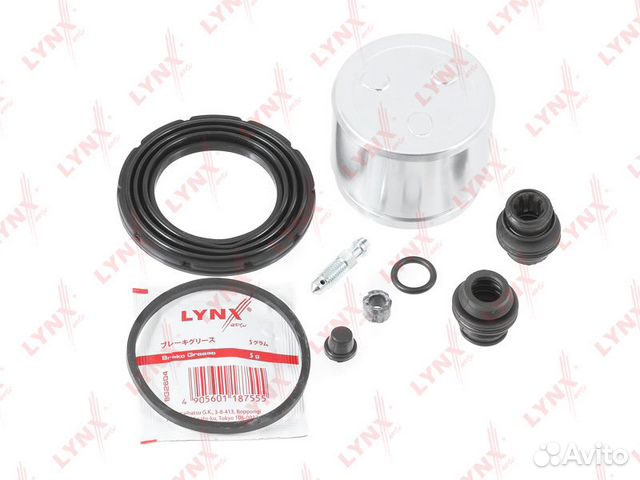 Ремкомплект тормозного суппорта с поршнем перед