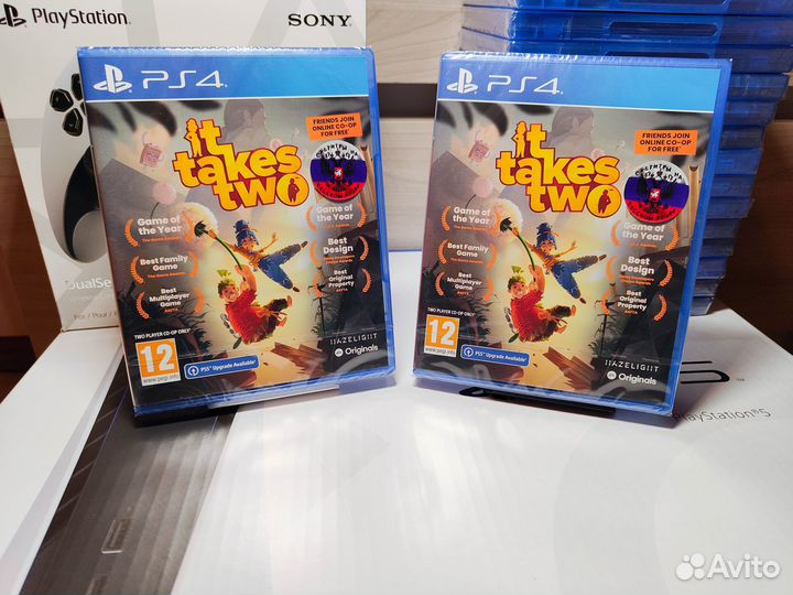 Новый диск IT Takes Two PS4 PS5 Русская версия