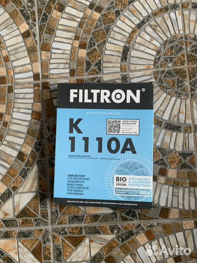 Фильтр салона K1110 Filtron