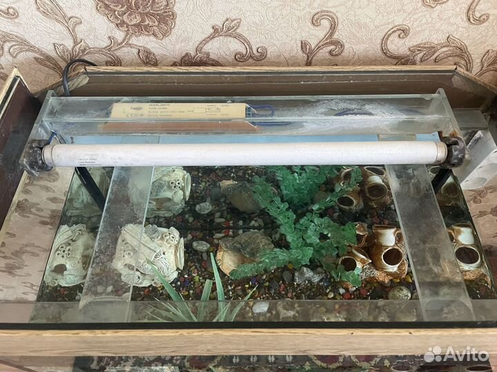Аквариум 60л 0,60 x 0,28 x 0,53(м)
