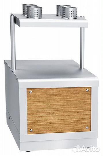 Прилавок для столовых приборов и подносов Abat Hot