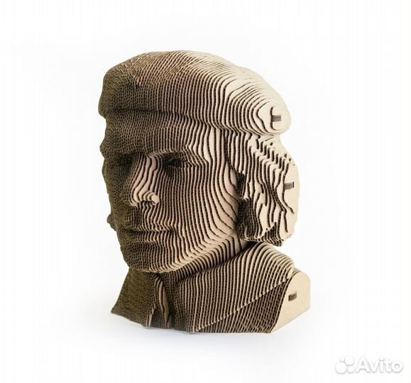 3D пазл. Картонный конструктор. Сборная модель Че