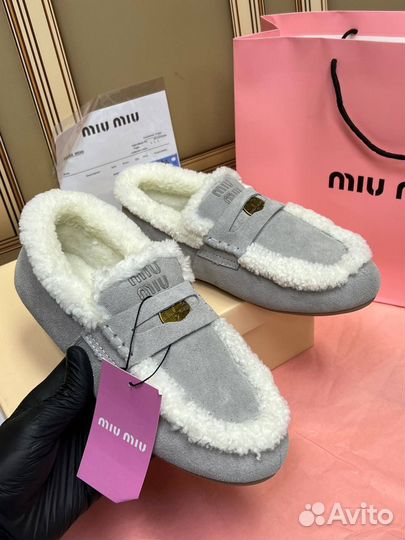 Ботинки женские зимние Miu Miu