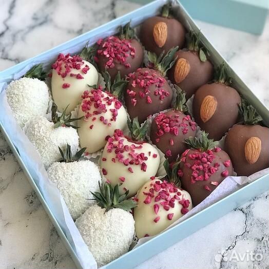 Клубника в бельгийском шоколаде