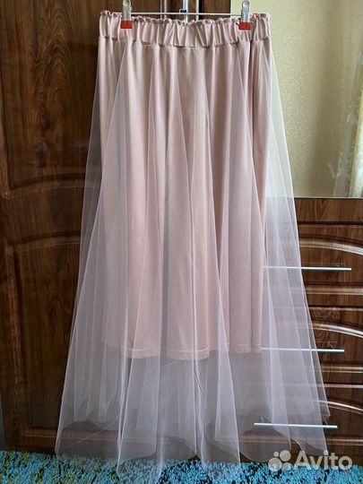 Пышная юбка из фатина женская